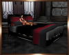 Blk & Red Tickle Bed