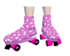 Nikki* Pink Skates