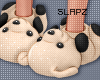 !!S Bear Slippers Nude