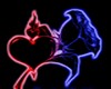 red blue