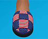 USA Flag Slippers (F)