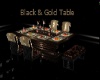 Black and Gold Dining