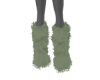Muted Green Legwarmers