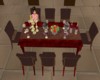 Dark Oak Dining Table