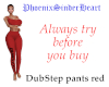 DubStep pants red