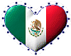Mexico Heart sticker