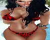 Leopard Red Bikini