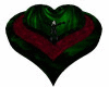 ~Y Emerald Heart Bed