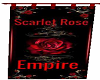 Scarlet  Rose Banner