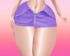 tt. skirt puple zip