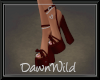 Cherie Burgundy Heels