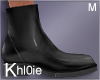 K lea leather boots M