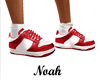 Sneakers Red&White