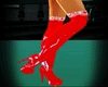RED PVC BOOTS *SEXY