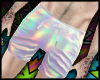 !B: Iridescent Shorts.