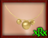 Brass Ball Necklace
