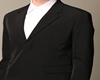 traje entero negro