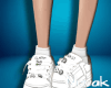 Classic white shoes