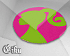 Barbie Yellow Green Rugs