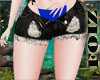 DV . BEZY BLUE HOTPANTS