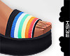 ! Rainbow slides