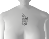 Snake Chest Tattoo