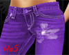 [HaS] violet flowerjeans