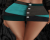 !A Teal Suede Skirt