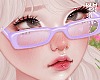w. Cutie Lilac Glasses