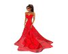red wedding dress goth