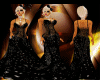 ~Diva~Black Lace Gown