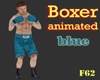 Boxer animated blue