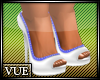 |V|Blue&White Heels
