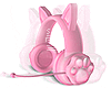 雪 Pink Headset