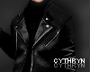 [C] Black Leather Jacket
