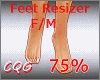 CG: Foot Scaler 75% F/M