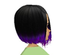 (MND)purple Black Hair