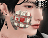 死 Cheek Bandage