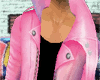 [DK] Pink Leather Jacket