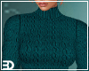 Teal Sweater Dress