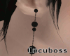 S.Earrings Kuro