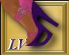 ~LV~ Pink/Purple Heel