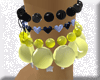 Beaded Yellow Bracelet