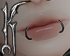 ♱ lip piercing ♱