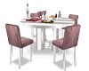 Mauve Dining Table