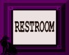 *L* Restroom Sign