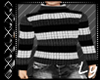 *LY* Blk Stripes Sweater