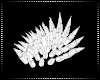 White shoulder spikes