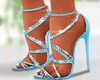 Blue Seduction Heels