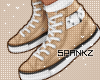 !!S Sneakers W Brown LT